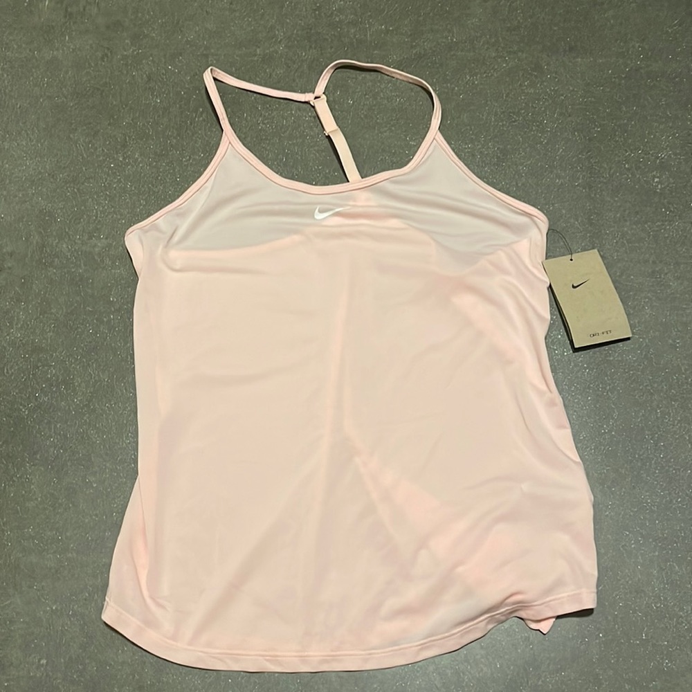 nwt singlet tank top size m baby pink
